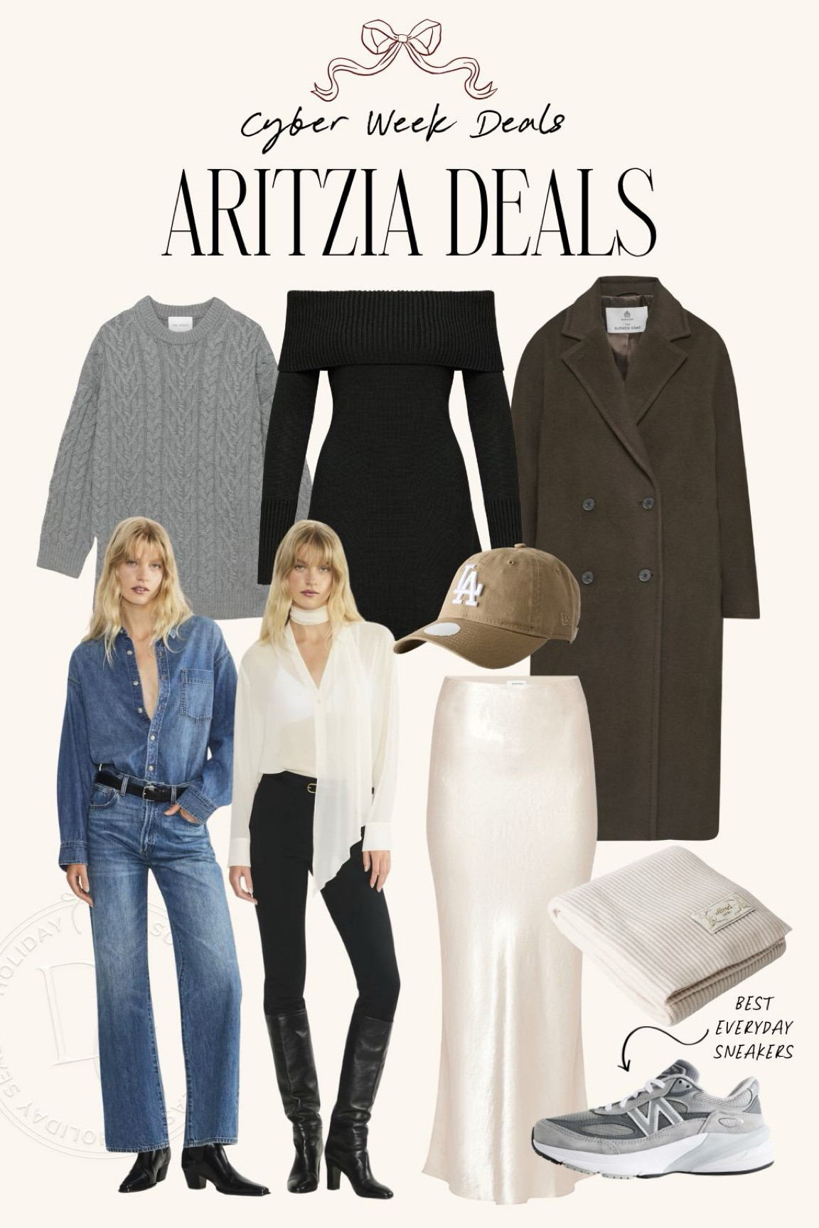 Black Friday Sale 〰️ Aritzia Picks!

Black Friday 2024, black friday deals, black friday deal, Black Friday sale, Black Friday sales, bf deals, cyber week deals, cyber week sales, black Friday markdowns, winter staples, winter staple, winter outfits, winter sale, winter sales, closet staples, winter coats, winer coat, jeans on sale, winter outfit, sweater dress, winter dress, winter dresses, winter essentials, winter style


#LTKCyberWeek #LTKHoliday #LTKSaleAlert