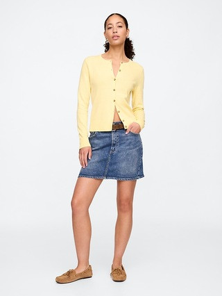 Crewneck Cardigan | Gap Factory | Gap Factory