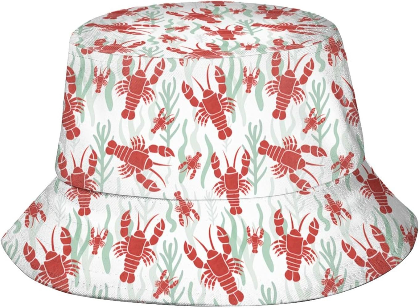 Cute Bucket Hat for Women Men Summer Outdoor Fisherman Hat Sun Protection Travel Beach Hat | Amazon (US)
