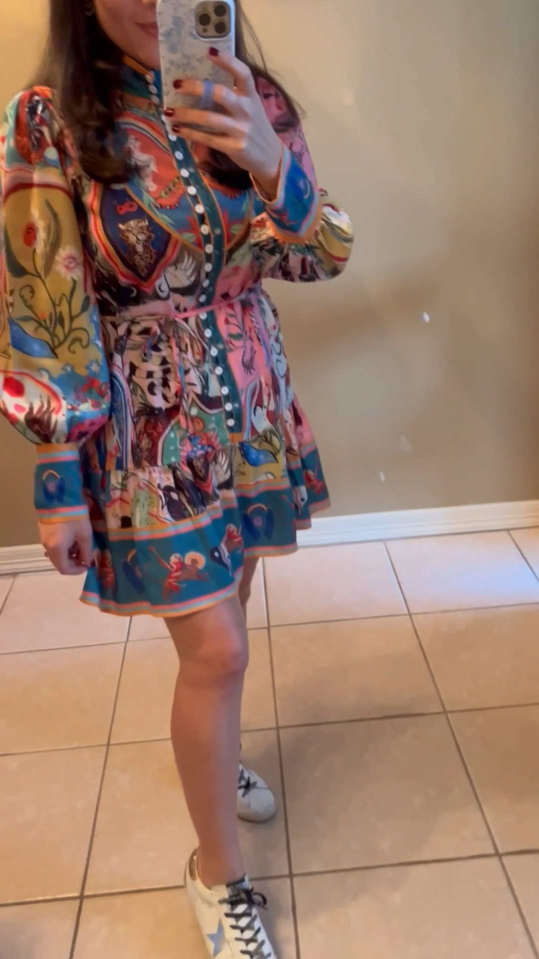 Amazon long sleeve patterned dress
Book club meeting outfit
Golden Goose sneakers


#LTKFindsUnder50 #LTKStyleTip #LTKShoeCrush