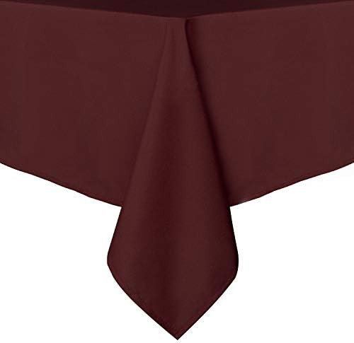 sancua Rectangle Tablecloth - 90 x 132 Inch - Stain and Wrinkle Resistant Washable Polyester Tabl... | Amazon (US)