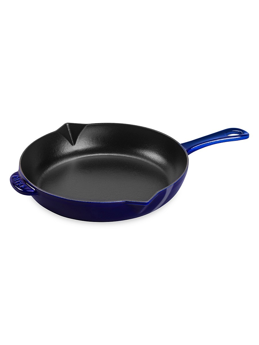 Staub 10 Inch Cast Iron Fry Pan - Blue | Saks Fifth Avenue OFF 5TH