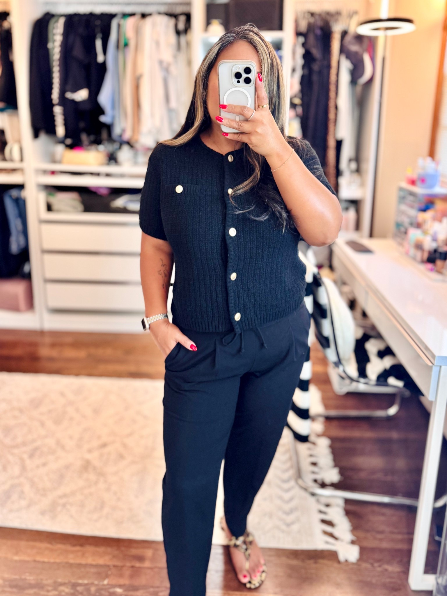 All black OOTD

#LTKWorkwear #LTKStyleTip #LTKPetite