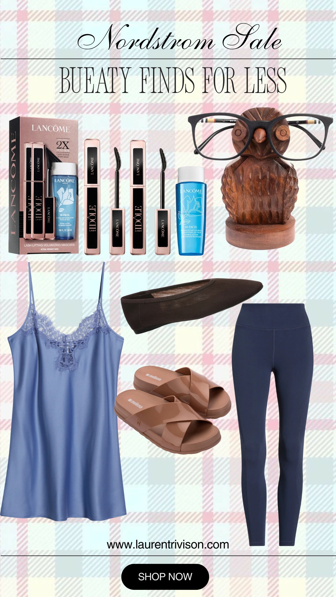 Nordstrom Sale!! 💗 For the best beauty and home finds 🏠✨ From the cutest slip on shoes for any occasion. While the mascara and makeup remover is the perfect combo to end your night in your classy nightgown 🩵 Then to make sure everything is in order the wooden owl 🦉 to hold your glasses 👓 is the perfect touch to your nightstand or desk space. 

 #LTKootd #LTKSaleAlert #LTKMidsize