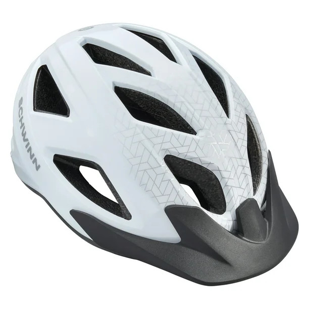 Schwinn Waypoint Adult Bike Helmet, Ages 14+, White | Walmart (US)