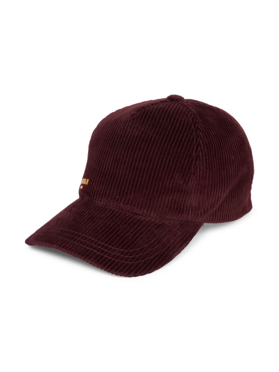 Balmain Corduroy Baseball Cap | Saks Fifth Avenue