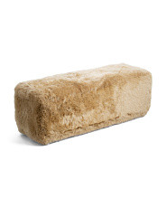 Made In Denmark 56x19 Sheepskin Luxury Benjamin Upholstered Bench | Wood | Marshalls