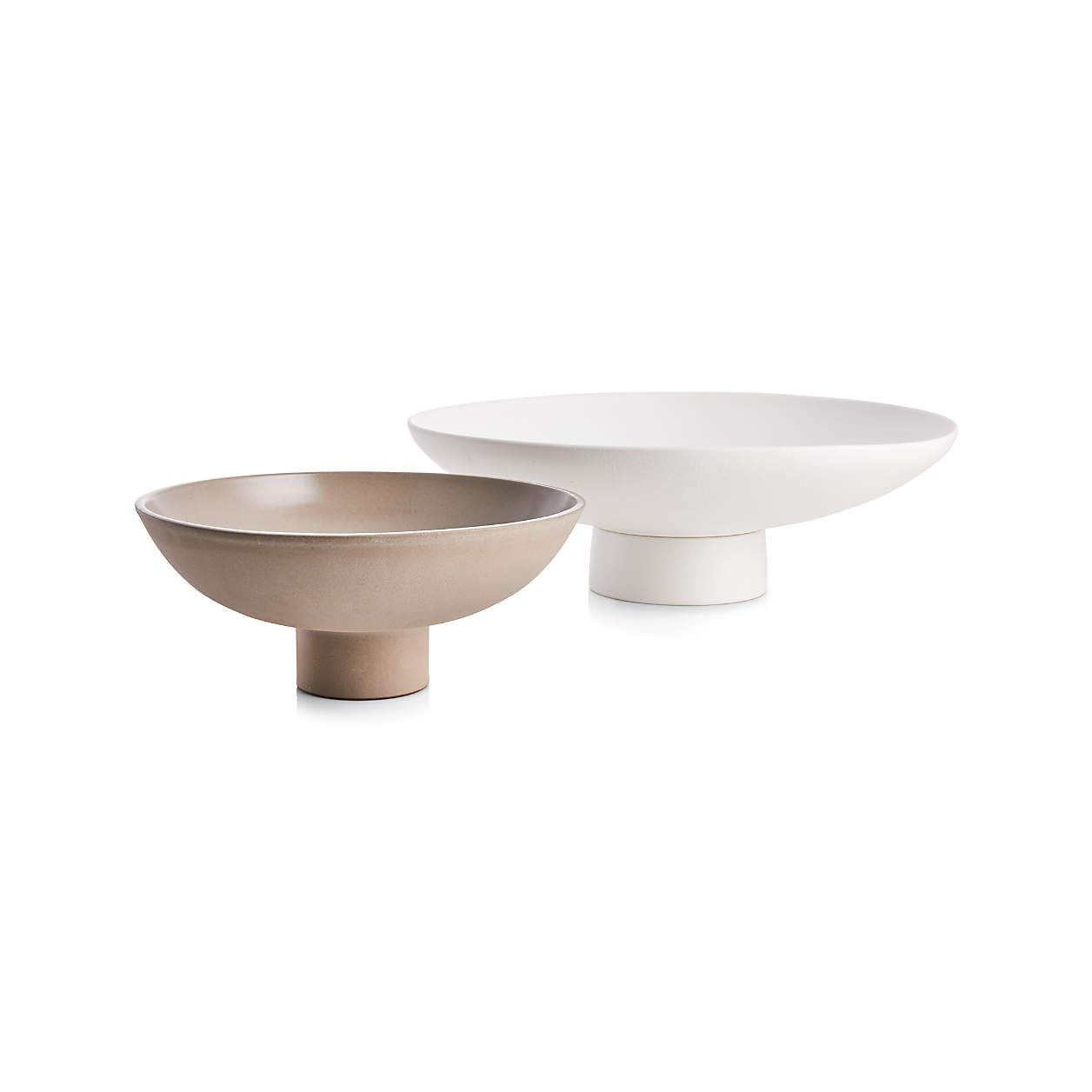 Craft Shop Clay Footed Bowl by Leanne Ford + Reviews | Crate & Barrel | Crate & Barrel