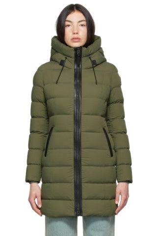 SSENSE Exclusive Green Down Calla Jacket | SSENSE