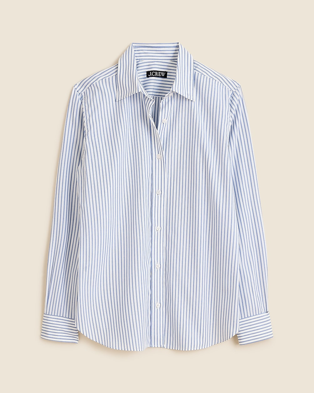 Petite Jules classic-fit shirt in striped cotton poplin | J. Crew US