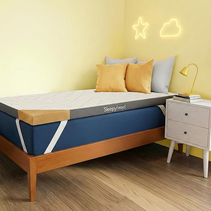 Sleepyhead Twin XL 2 Inch Premium Copper Mattress Topper – Copper-Infused Memory Foam Bed Toppe... | Amazon (US)