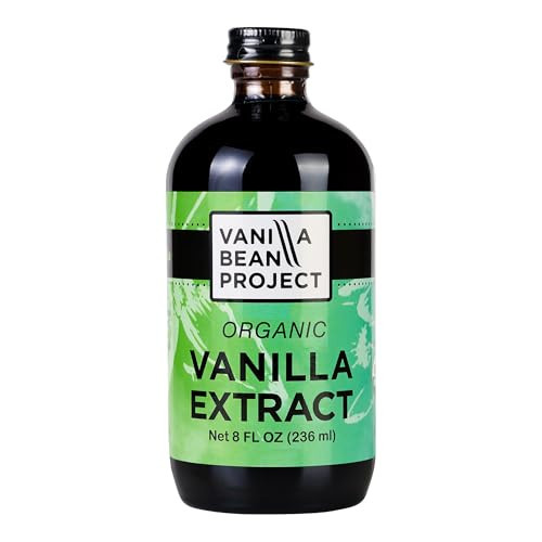 Organic Vanilla Extract | Pure Vanilla Bean Perfect For Cooking and Baking | Vanilla Bean Project | 8 Ounce | Amazon (US)