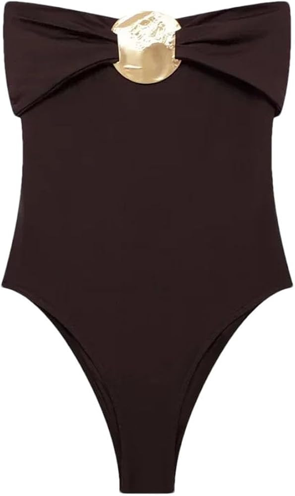 Women's Sexy Strapless Bodysuit Backless Women Casual Summer Sleeveless Tank Tops | Amazon (US)