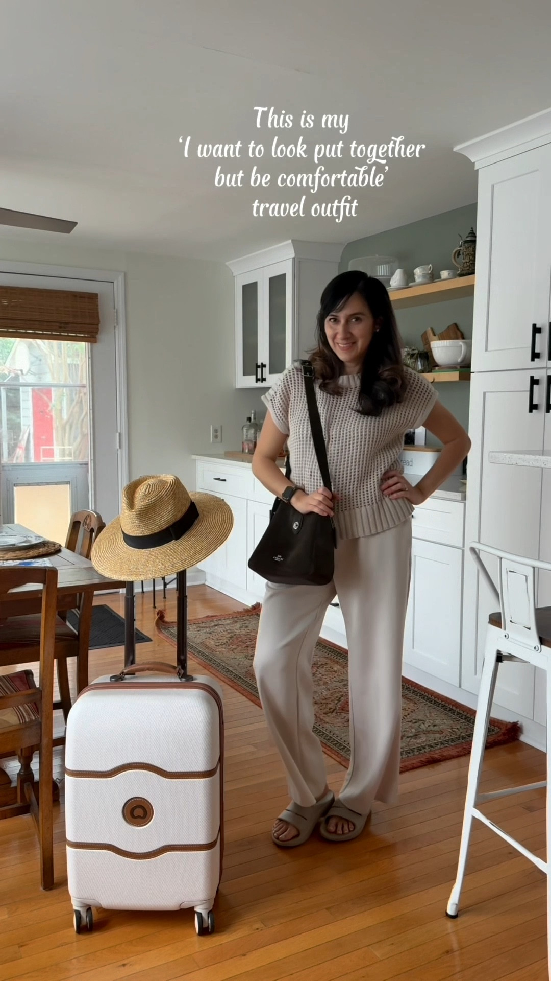 Sharing my travel outfit today! An  Amazon find that works ✈️￼ comfort and style 

#LTKTravel #LTKdayinmylife #LTKvlog