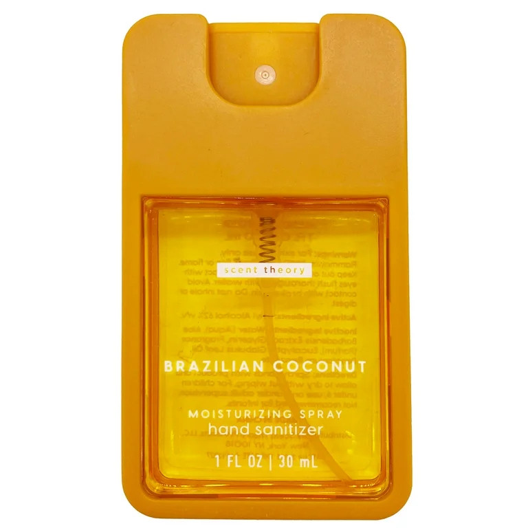 Scent Theory Hand Sanitizer Spray, Brazilian Coconut, 1 fl oz | Walmart (US)