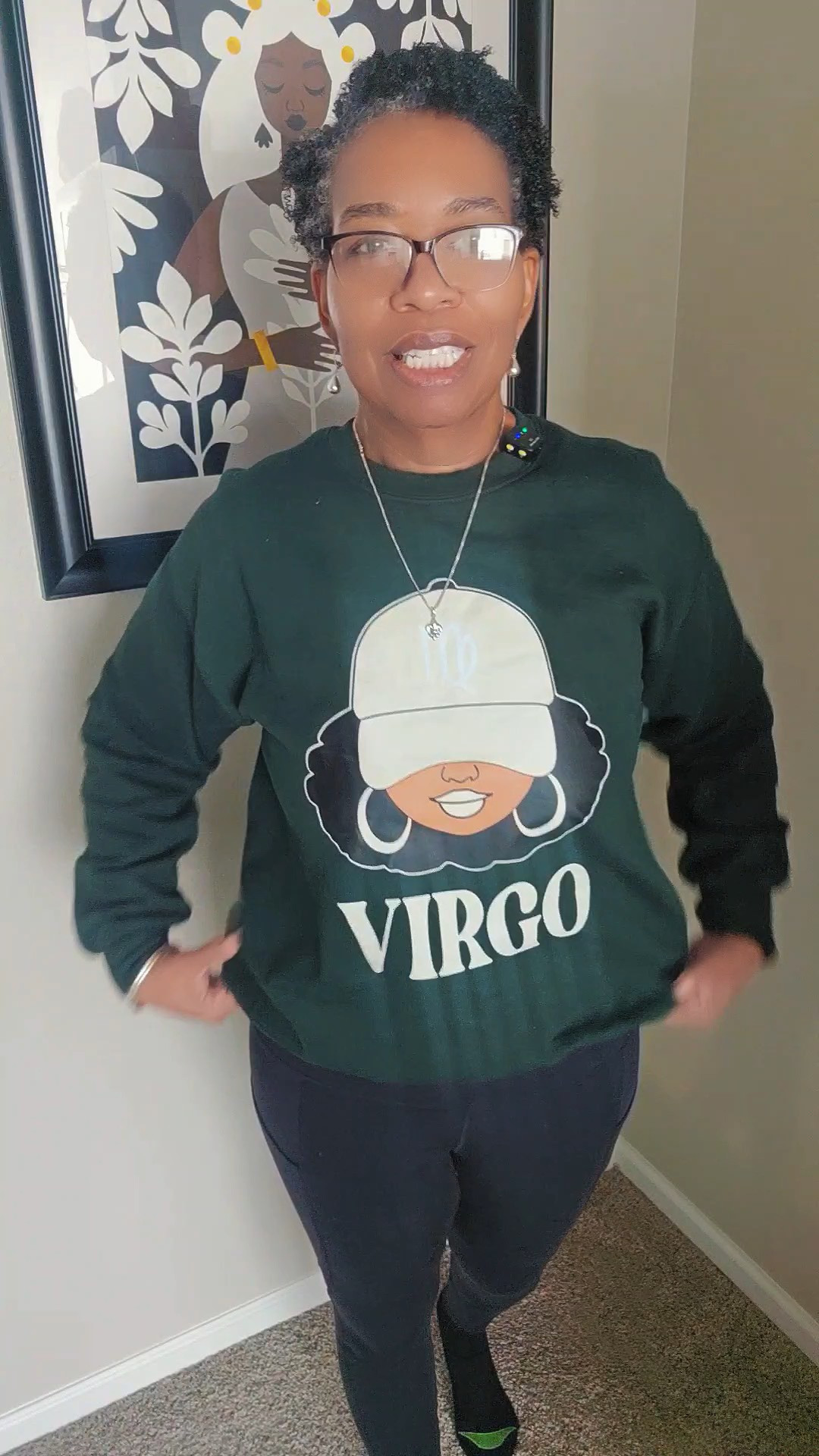 Zodiac Slay sweatshirt. 

#LTKmorningroutine #LTKPlusSize #LTKvlog