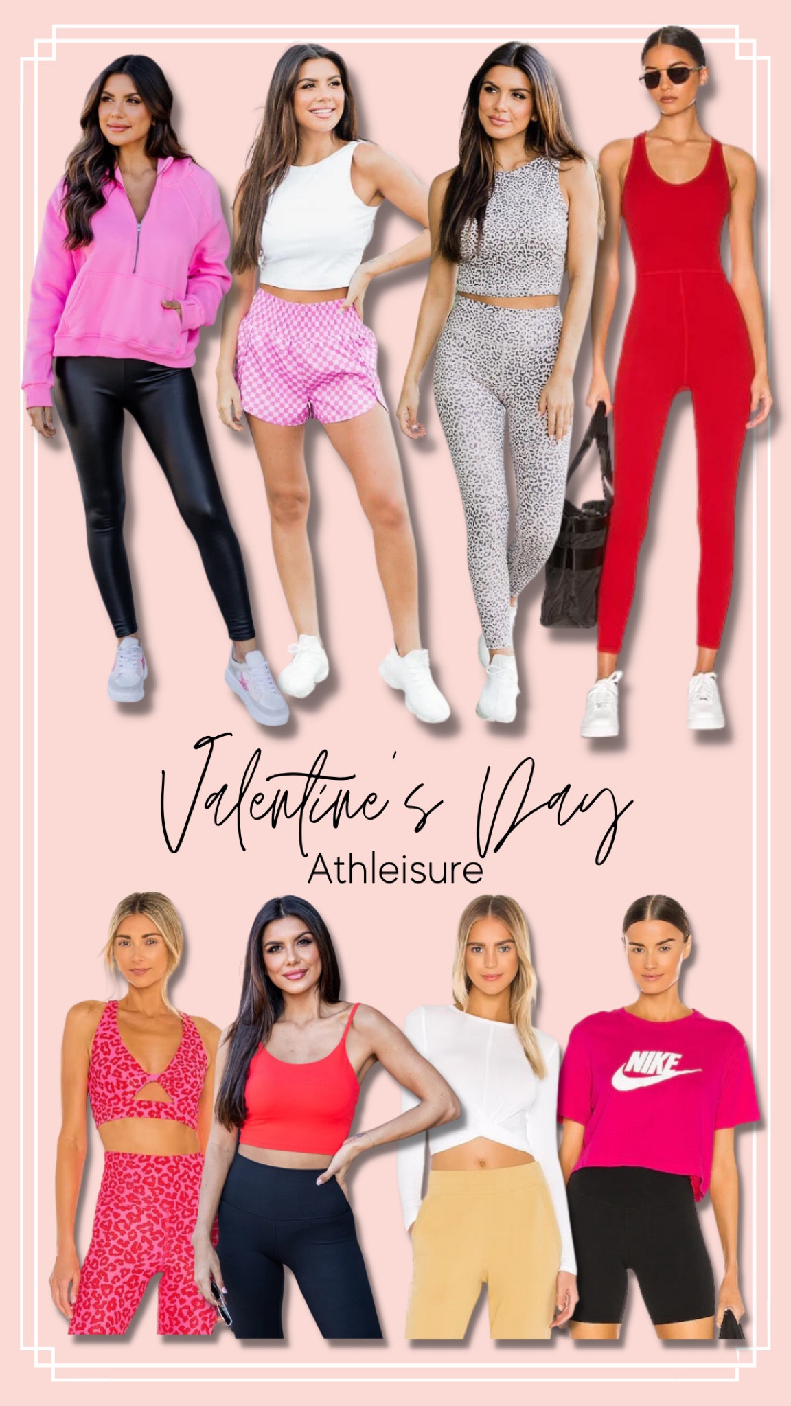 Valentine’s Day Athleisure! Pinks, reds and whites!

#LTKSeasonal #LTKfit #LTKGiftGuide
