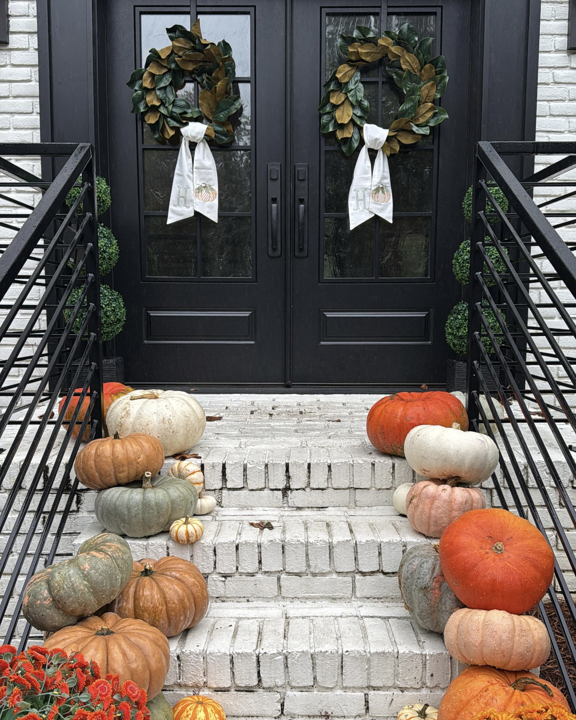 Cutest monogram pumpkin wreath sash 

#LTKSeasonal #LTKHome #LTKHalloween