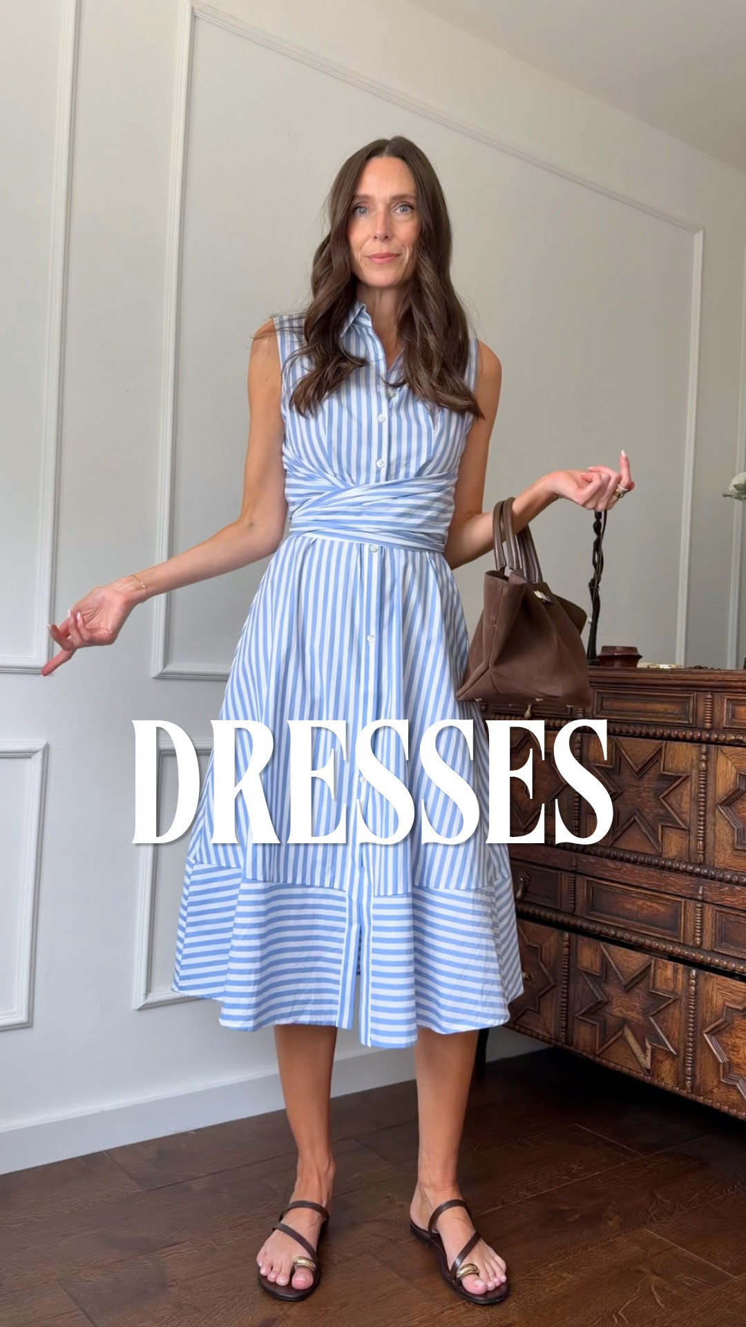 Size info:

Blue striped dress, OA251204136, aqua, S
Blue shorts set, OA260126010, blue, S
Lace maxi dress, OA260112021，Khaki，S
Blue striped strap dress, OA260105007, blue white, XS
White dress with beads, OA260228040, white, XS
Black cotton dress, OA260119046, black, XS
Bag OA260314006, beige, one size
Swimsuit OA240415097, black, S
Sarong, OA260316081, beige, S

#LTKuk #LTKsummer #LTKdresses