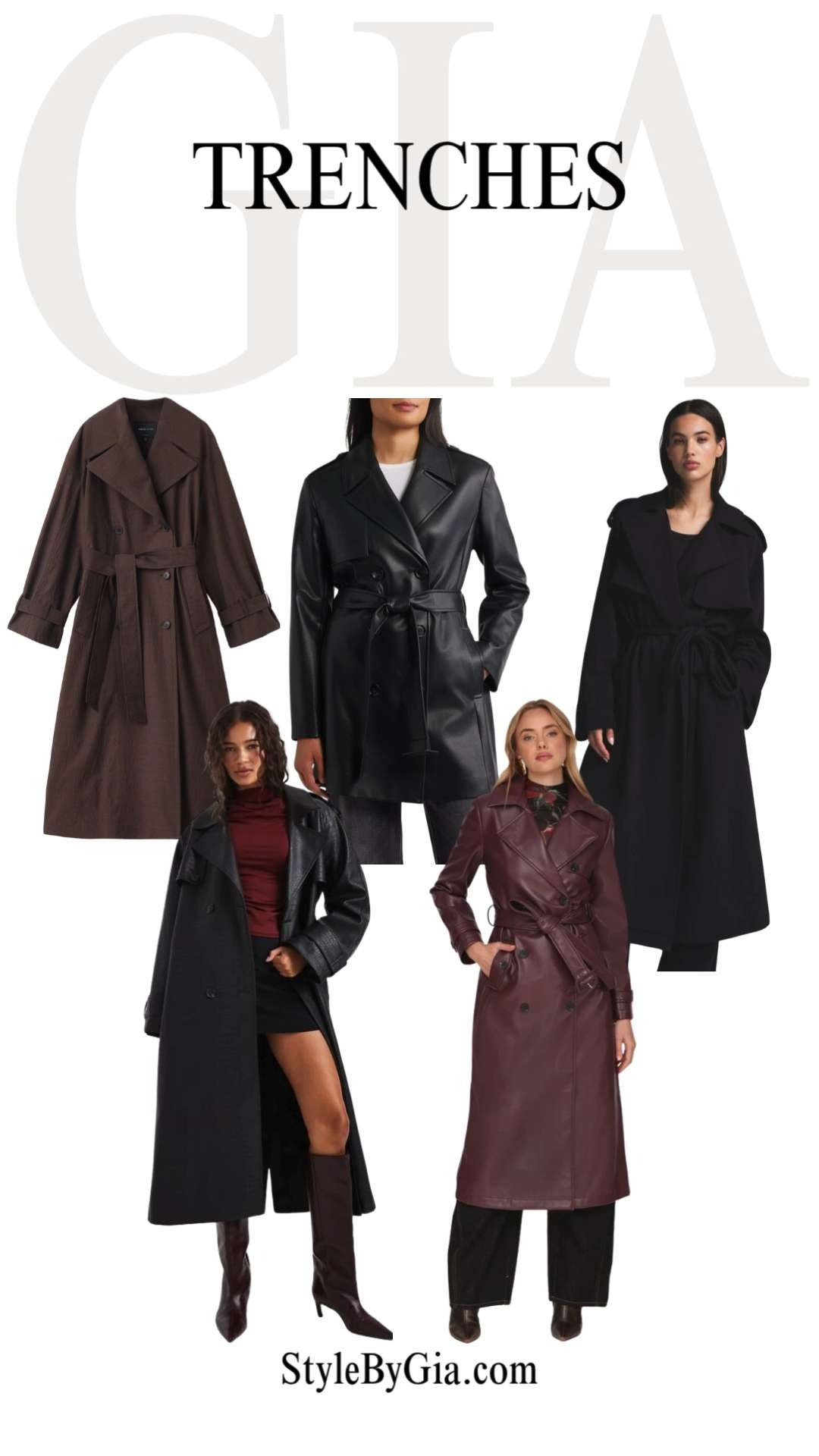 Trench coats are the ultimate fall power piece — timeless, versatile, and effortlessly chic. 🧥✨ Tap the links to shop 5 trench styles I’m loving right now, and find your perfect layer for work mornings, weekend strolls, and everything in between. #TrenchCoat #FallOuterwear #LayeringEssential 

 #LTKCyberWeek #LTKWorkwear #LTKTravel