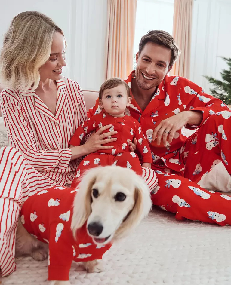 Snowmen Matching Family Pajamas | Hanna Andersson