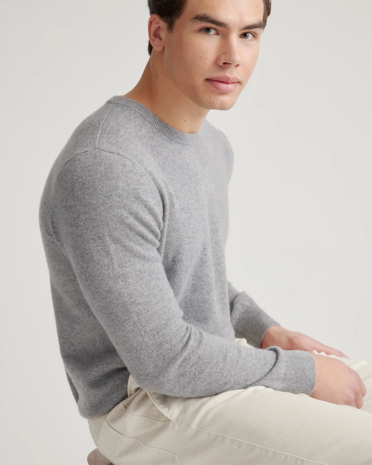Mongolian Cashmere Crewneck Sweater | Quince