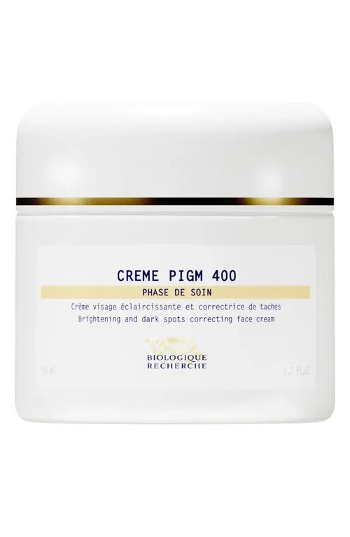 Biologique Recherche Creme Pigm 400 Brightening & Dark Spot Correcting Face Cream at Nordstrom, Size 1.7 Oz | Nordstrom