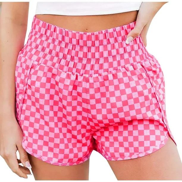 Charella Womens Fashion Casual Short Pants Spring Summer Floral Animal Printing Loose Shorts Hot ... | Walmart (US)