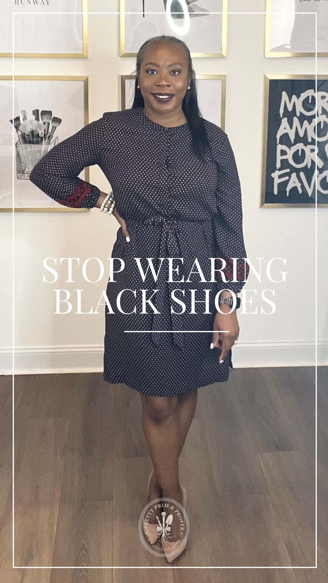 Stop defaulting to black shoes with every outfit 🤍

A neutral pump instantly makes your look feel more polished and pulled together—and it helps elongate your legs without trying too hard.

This is one of those small styling changes that makes a big difference.

Everything linked for fit, sizing, and details 👇🏾

Dress is old from Loft. 
Shoes runs small. I go up a half size  

#LTKWorkwear #LTKootd #LTKOver40