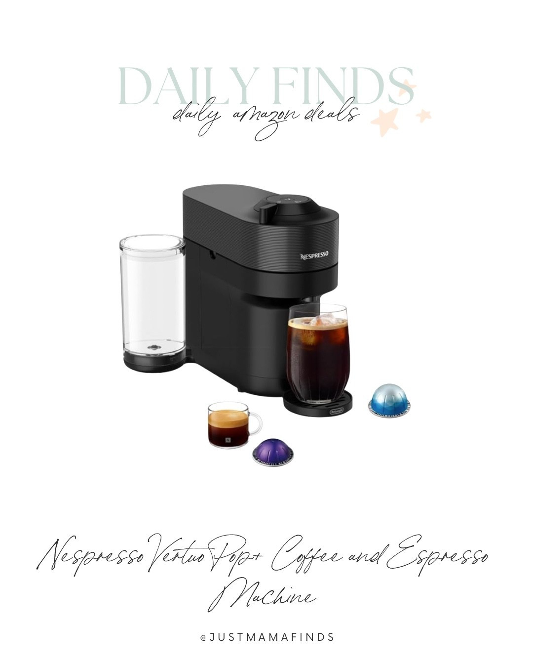 Nespresso machine on Amazon daily deals! 

#LTKSaleAlert #LTKHome #LTKU