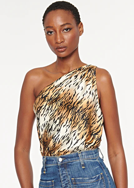 Darby Bodysuit Tiger | CAMI NYC