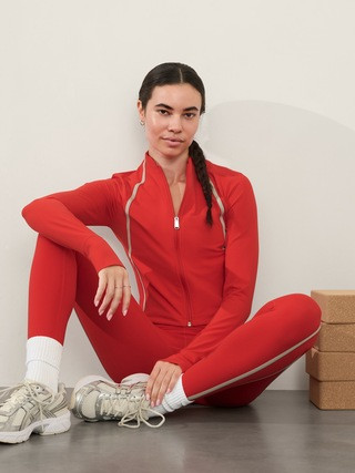 Salutation Crop Jacket | Athleta