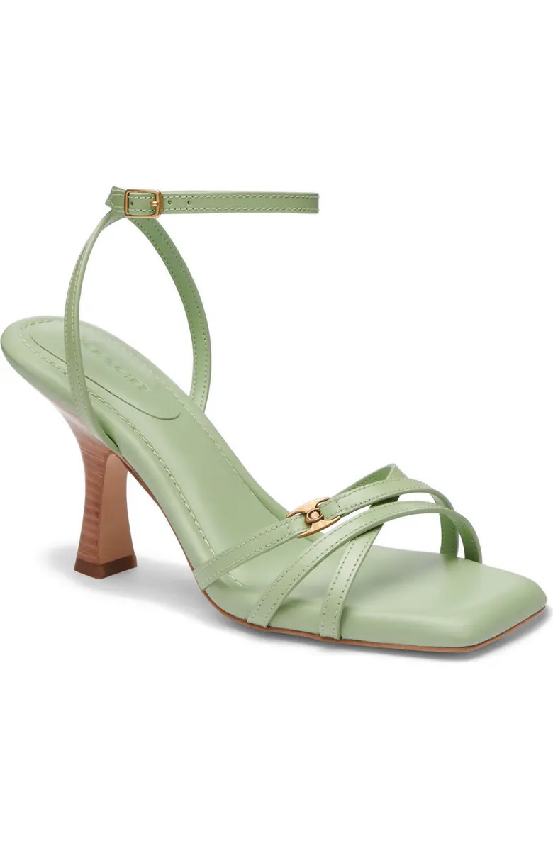 COACH Kelsey Ankle Strap Sandal (Women) | Nordstrom | Nordstrom