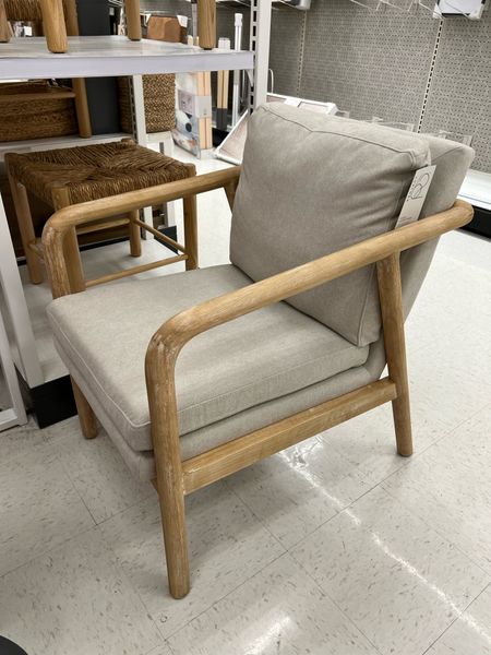 Target chair, love the look and it feels comfy and sturdy too! 

#LTKhome