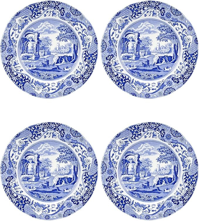 Spode Blue Italian Luncheon Plate, Set of 4 | Amazon (US)