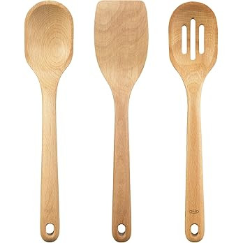OXO Good Grips 3- Piece Wooden Utensil Set | Amazon (US)