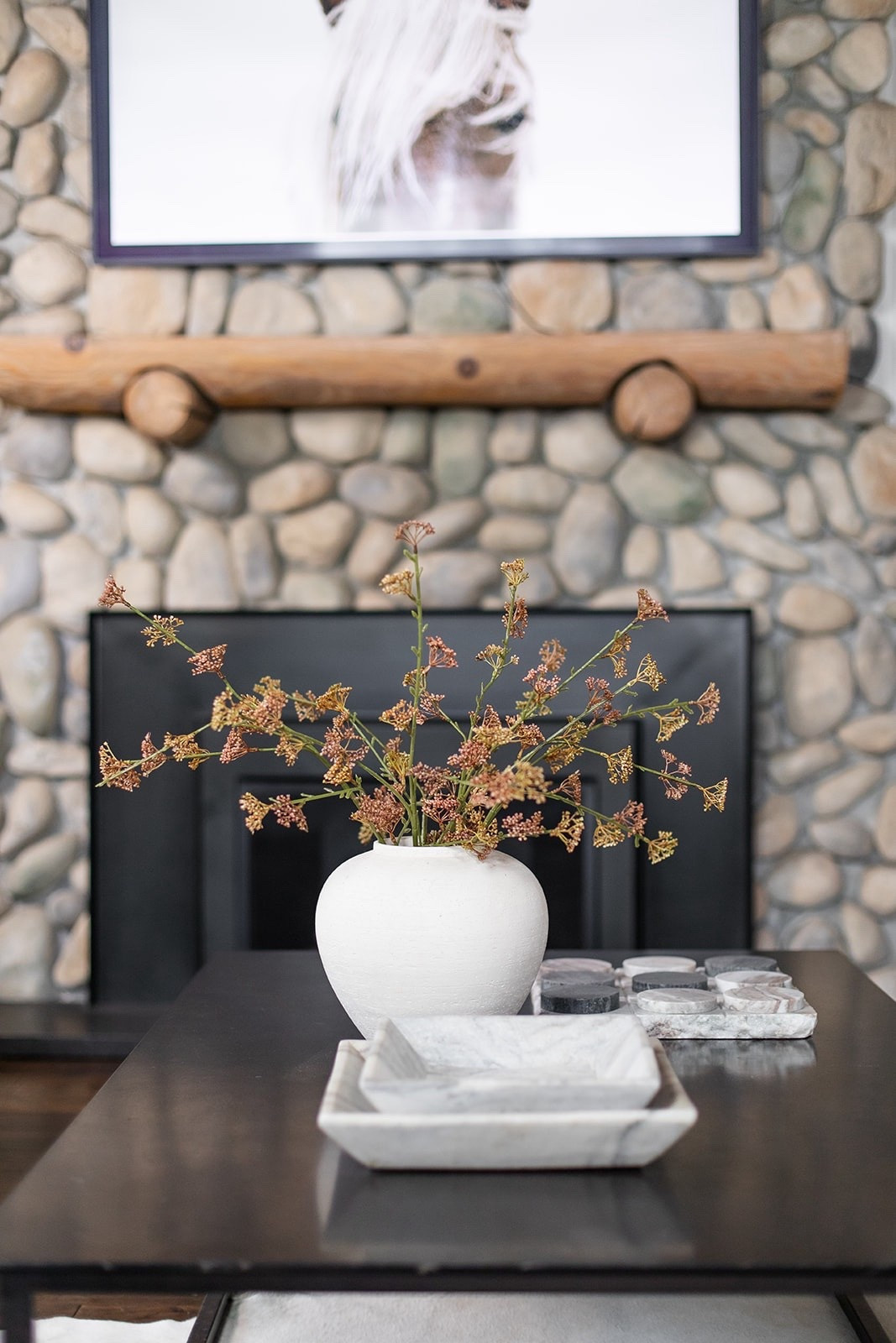 These are one of my go-to styling pieces for that effortless, collected look. Faux dried stems like this add the perfect amount of texture and warmth without needing to constantly replace fresh florals. I love using them in a simple vase on a coffee table, console, or kitchen island for an organic modern feel. And for the price, they look so much more high-end than they are.

#LTKHome #LTKSeasonal