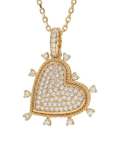 VACRONA Gold Heart Necklaces for Women | Amazon (US)