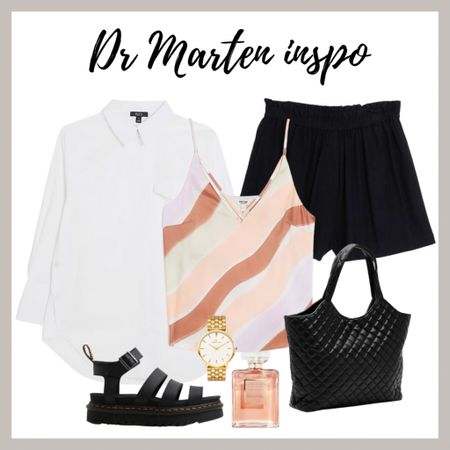 Summer vacation looks, summer outfit, travel outfit, sandals, vacation outfit, smart casual wear, holiday style, casual chic, dr marten 

#LTKeurope #LTKunder50 #LTKSeasonal