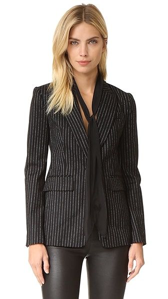 Rachel Zoe Calla Pinstripe Blazer | Shopbop