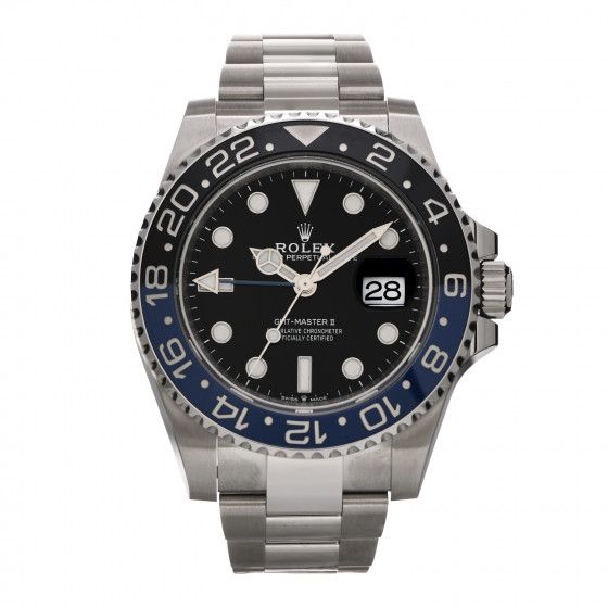 ROLEX

Stainless Steel 40mm Oyster Perpetual Date GMT Master Ⅱ "Batman" Watch 126710BLNR | Fashionphile