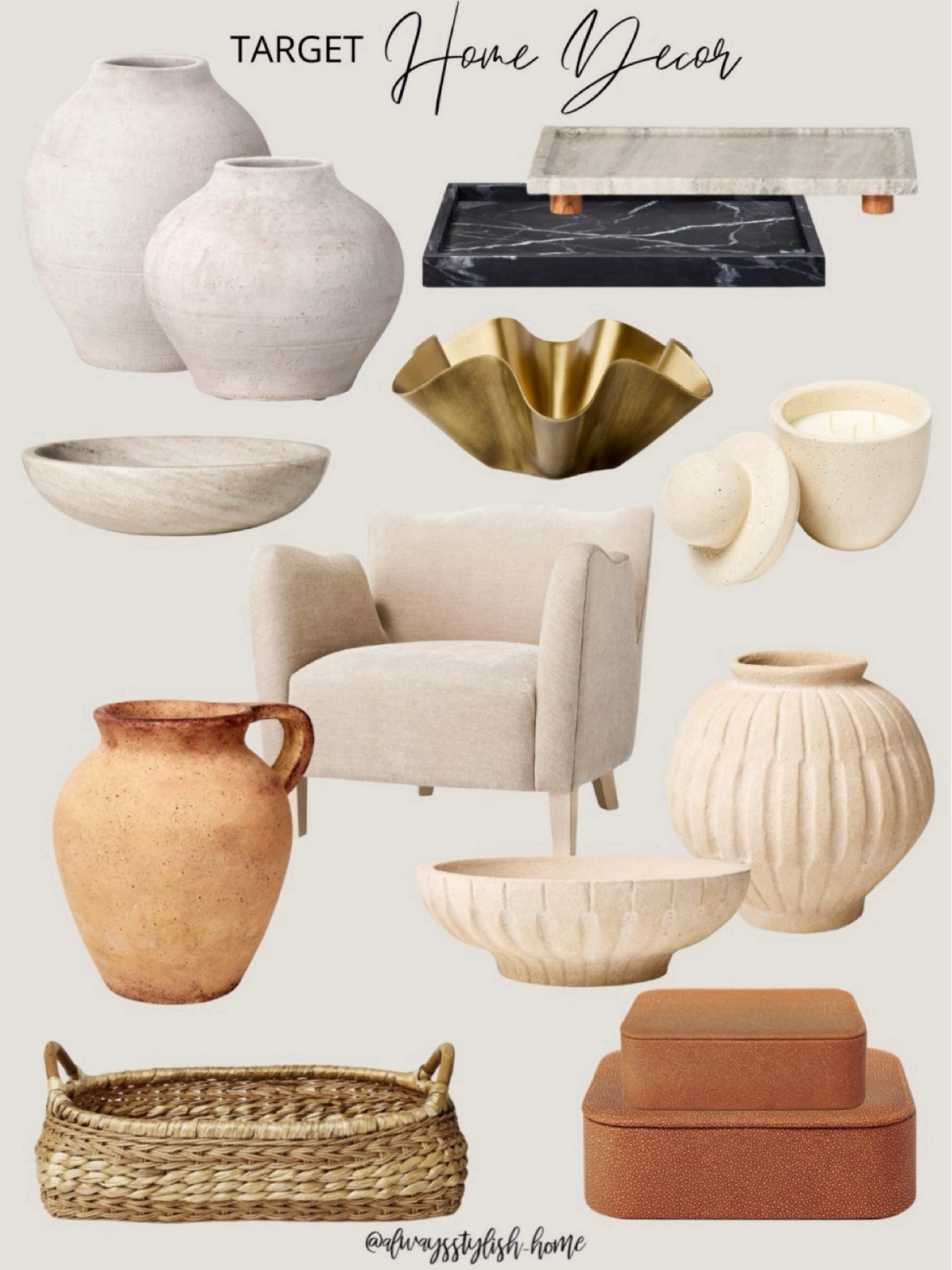 target home decor, studio McGee, threshold, magnolia, vase, marble bowl, tray, wicker tray, leather boxes, accent chair, wavy bowl 

#LTKxTarget #LTKhome #LTKsalealert

#LTKFindsUnder50 #LTKSaleAlert #LTKHome