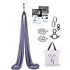 F.Life Aerial Silk 10 Yards Kit Durable Aerial Yoga Hammock with Hardware & Guide Aerial Swing fo... | Amazon (US)