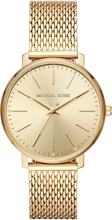 Michael Kors Pyper Women's Watch, Stainless Steel Watch for Women with Steel, Leather, or Silicon... | Amazon (US)
