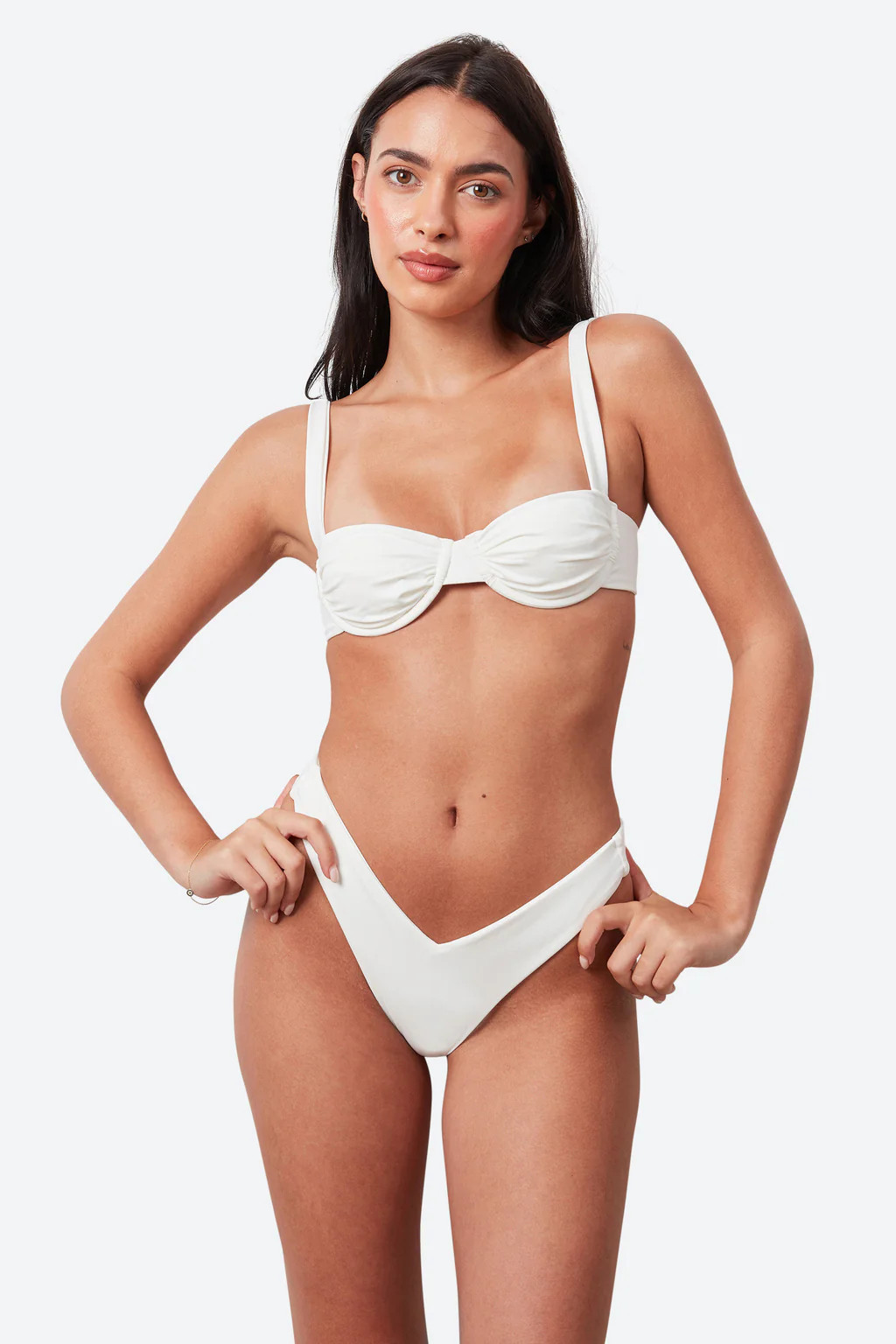 THE MARGOT TOP - IVORY | Dolce Leone Swim