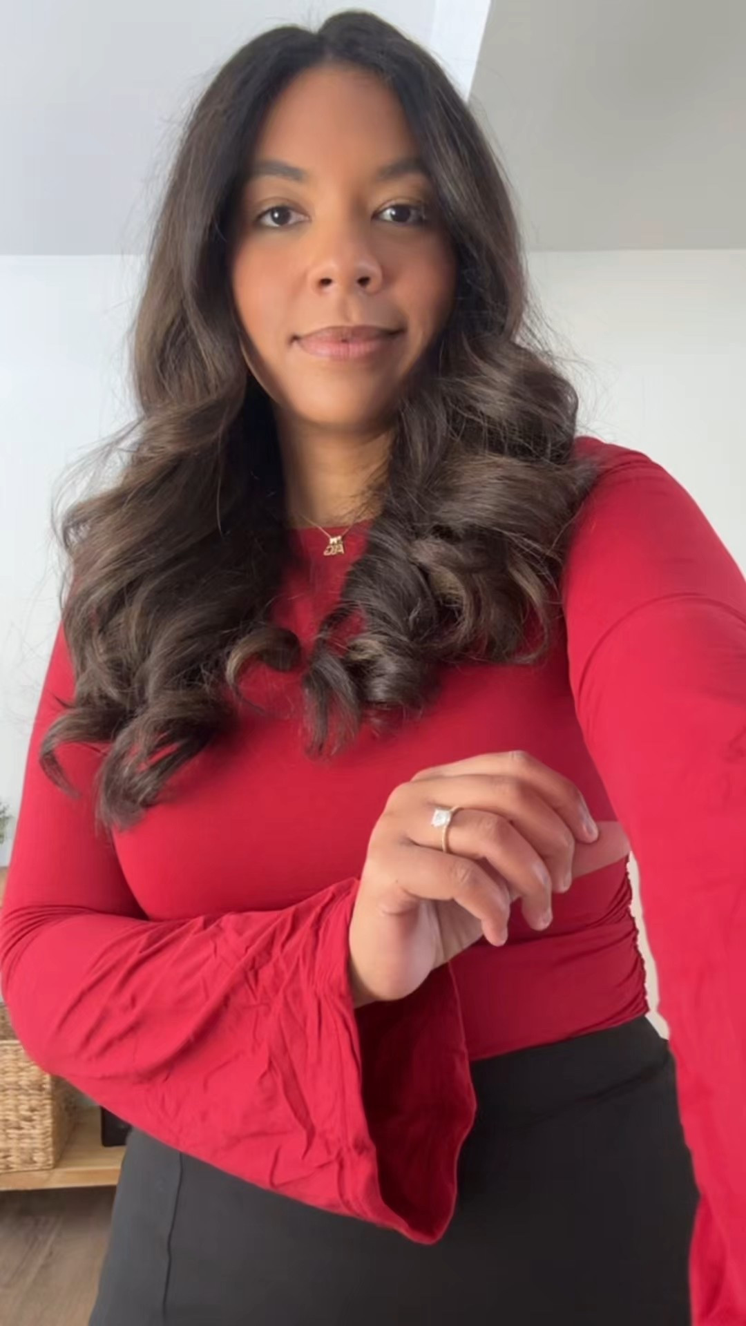 Amazon holiday outfit idea! Stretchy skirt size down wearing large need medium built in shorts! Top medium! Need to size down to small

#LTKMidsize #LTKFindsUnder50