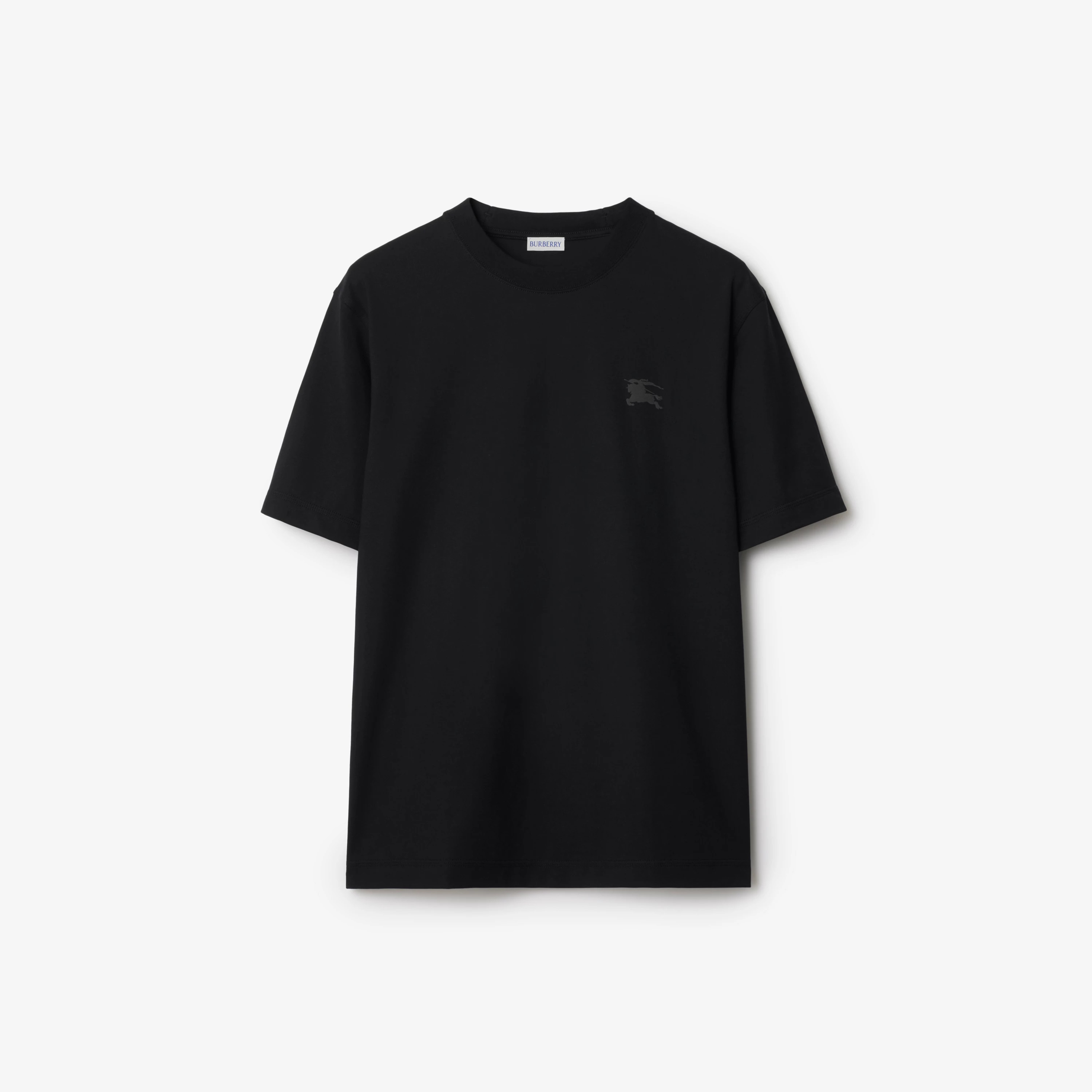 EKD Badge Cotton T-shirt in Black - Men | Burberry® Official | Burberry (US)