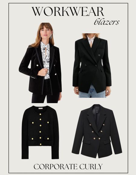 Professional workwear blazers | Black office blazers 

#LTKstyletip #LTKworkwear