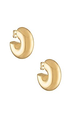 Chubby Hoop Earrings
                    
                    Alexa Leigh | Revolve Clothing (Global)
