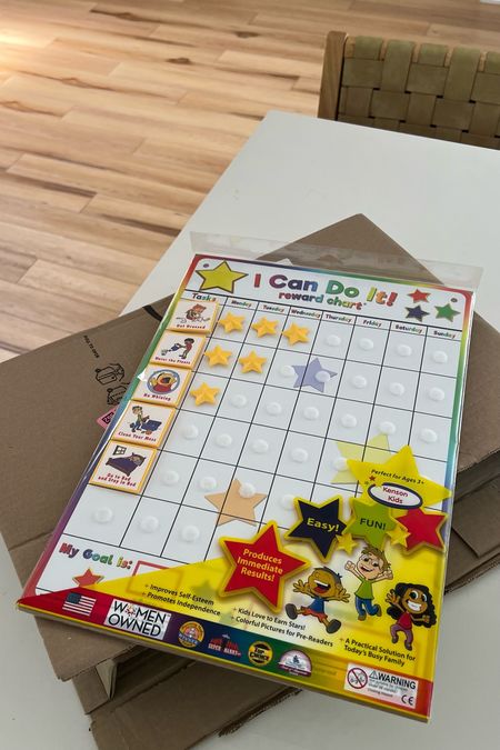 chore star chart ⭐️ #kids #kidchart #kidlearning #chorechart #forkids #littlekids #toddler #school #backtoschool 

#LTKSummerSales #LTKSaleAlert #LTKKids